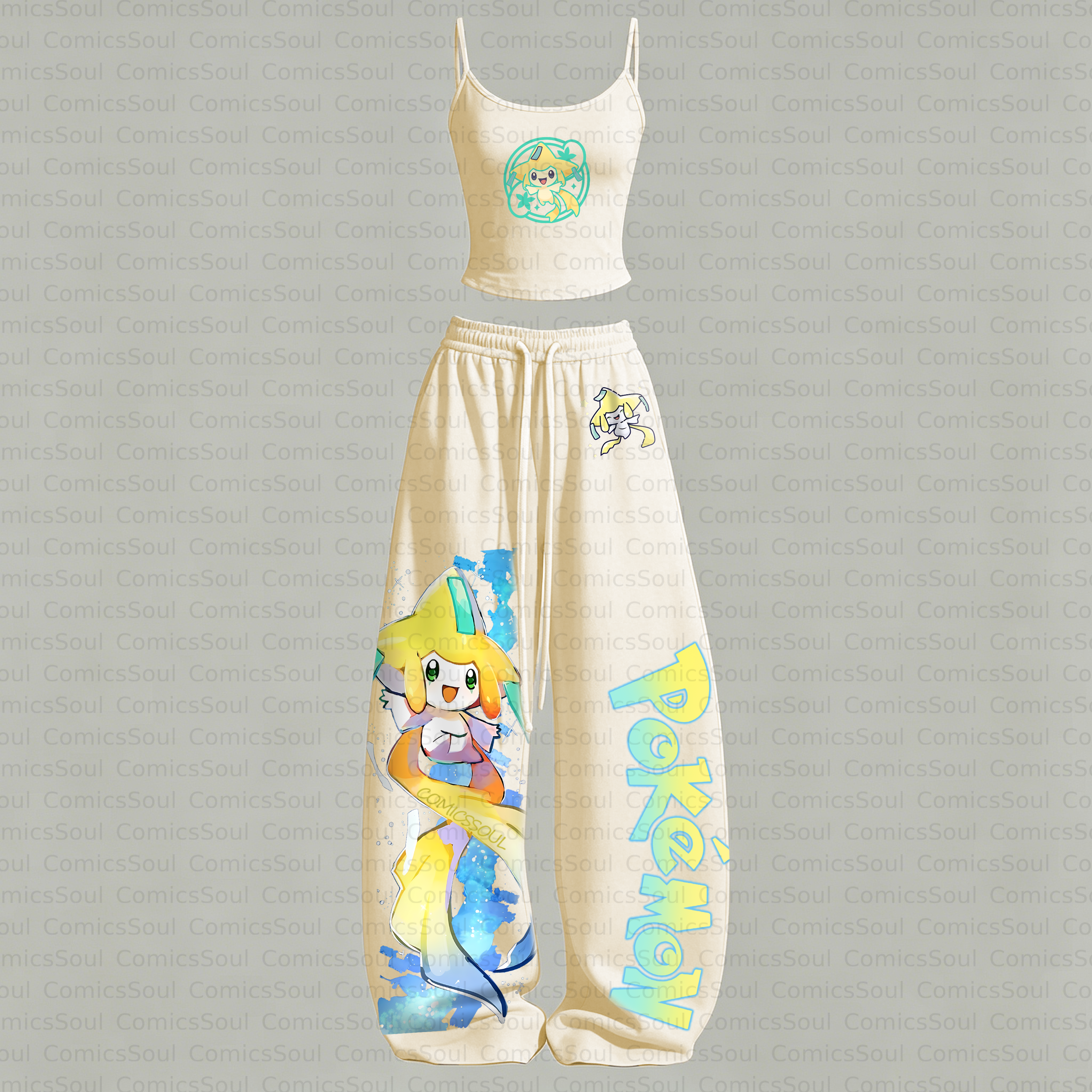 Pokémon Top & Elasticated Trousers Two-Piece Set