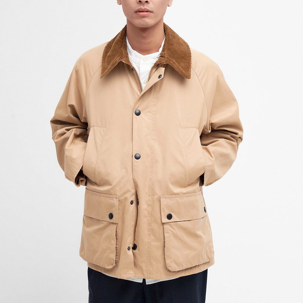 Barbour - Veste Os Pleached Bedale Casual - Beige