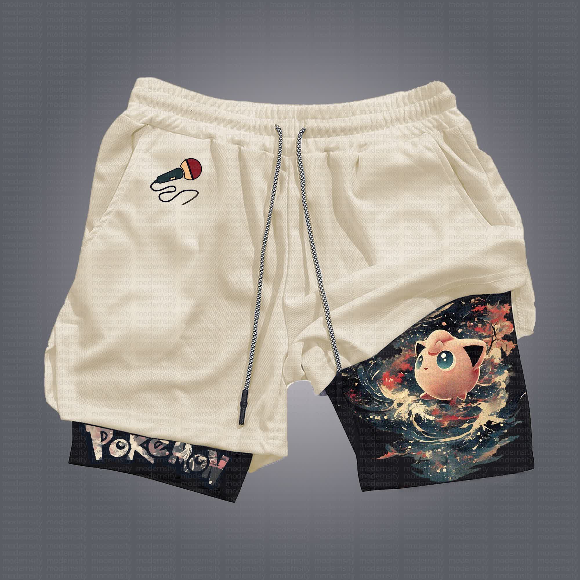 Unisex  “Comicssoul” Casual Anime Streetwear Shorts
