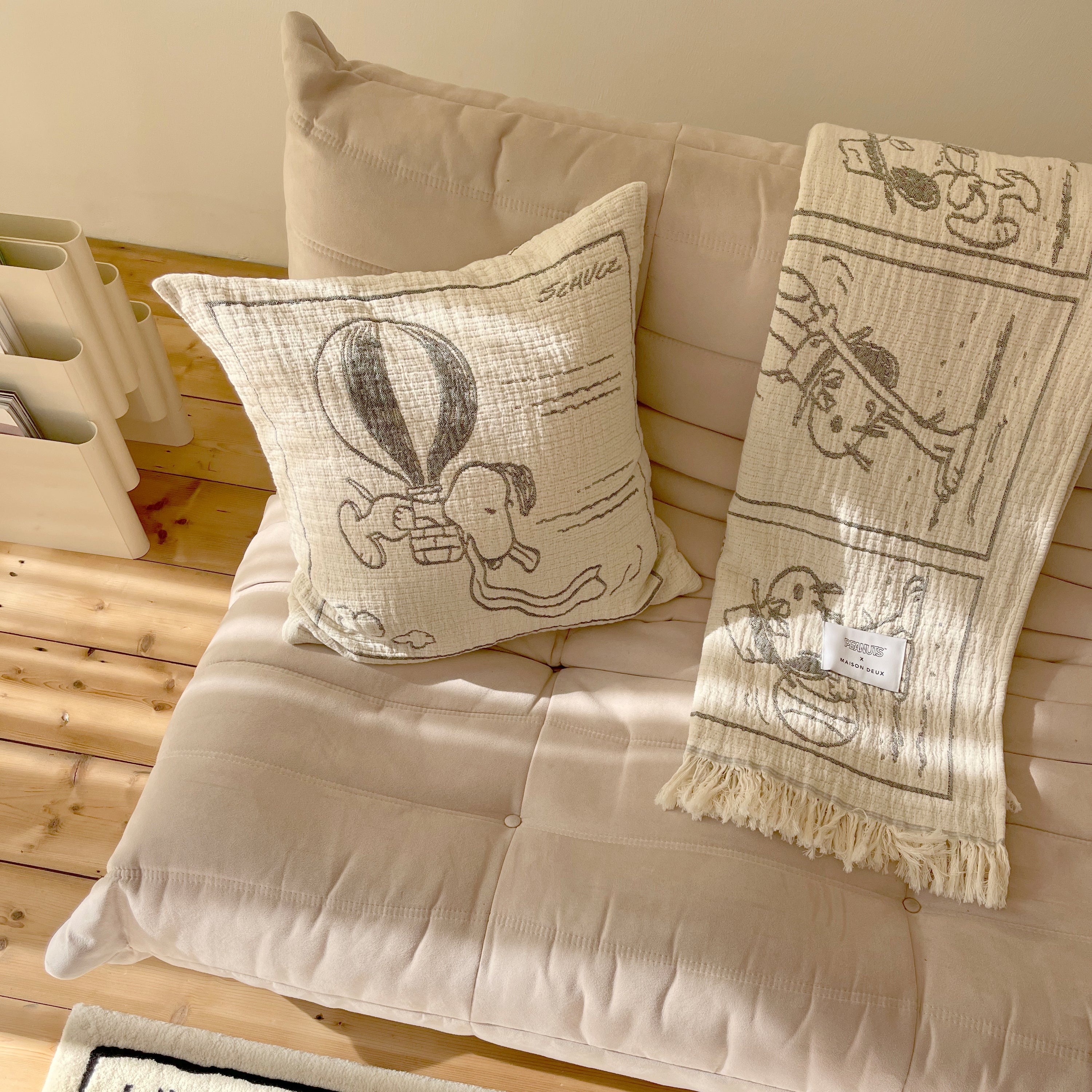 Maison Deux Peanuts Kussenhoes - Zeppelin