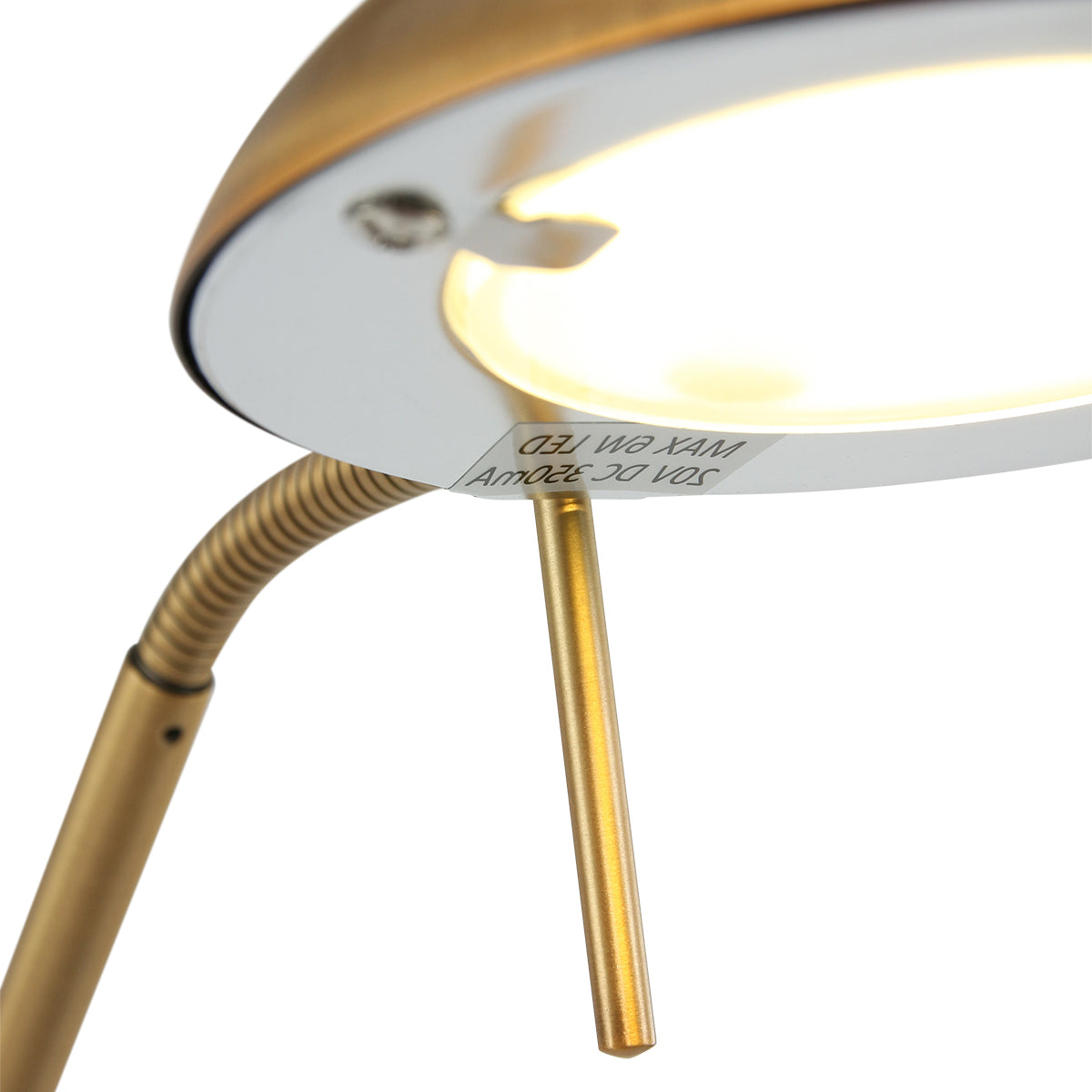 Mexlite Vloerlamp Biron Brons 7501BR