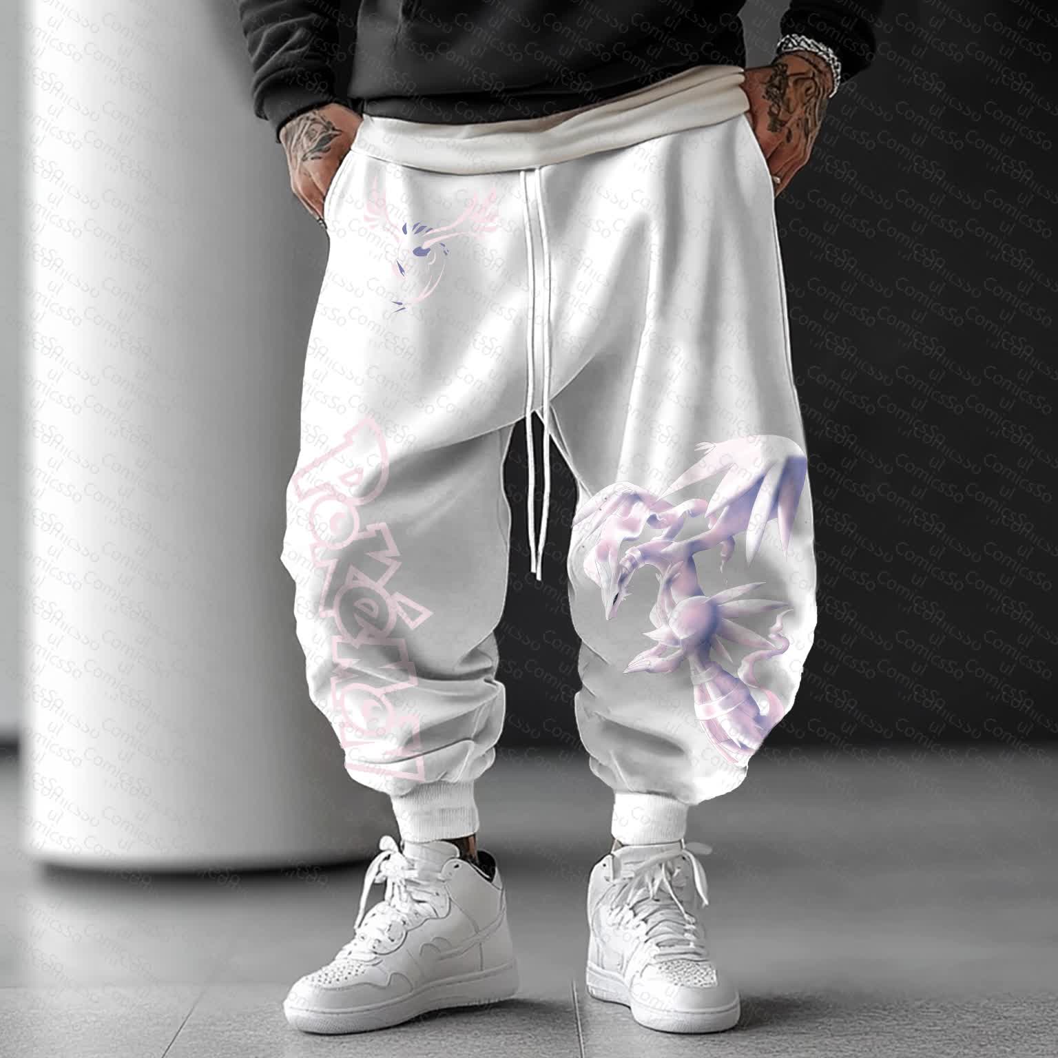 Unisex  “Pokemon” Casual Anime Streetwear Pants