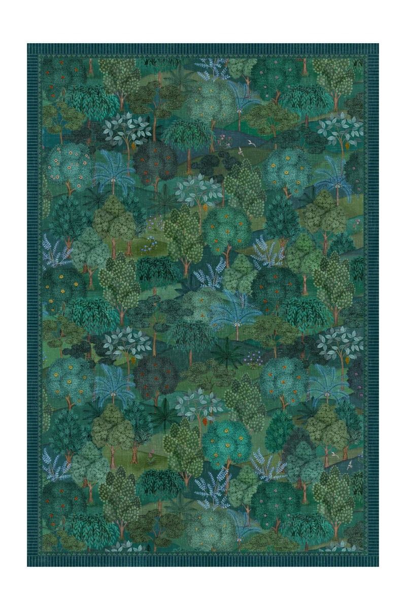 Carpet Jardin de Noche by Pip Dark Green
