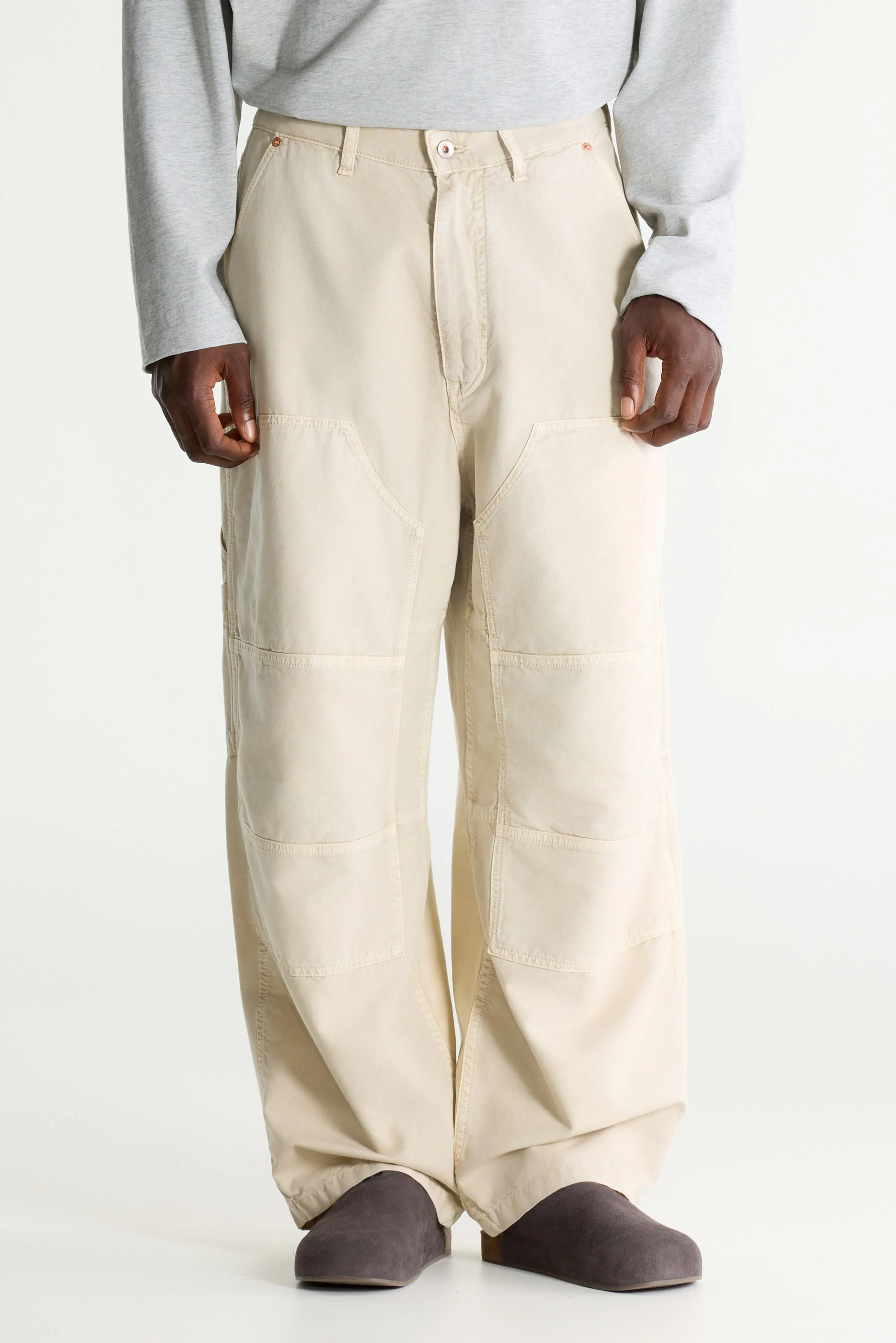 Bellerose Panga baggy trousers (261 / M / BONE)