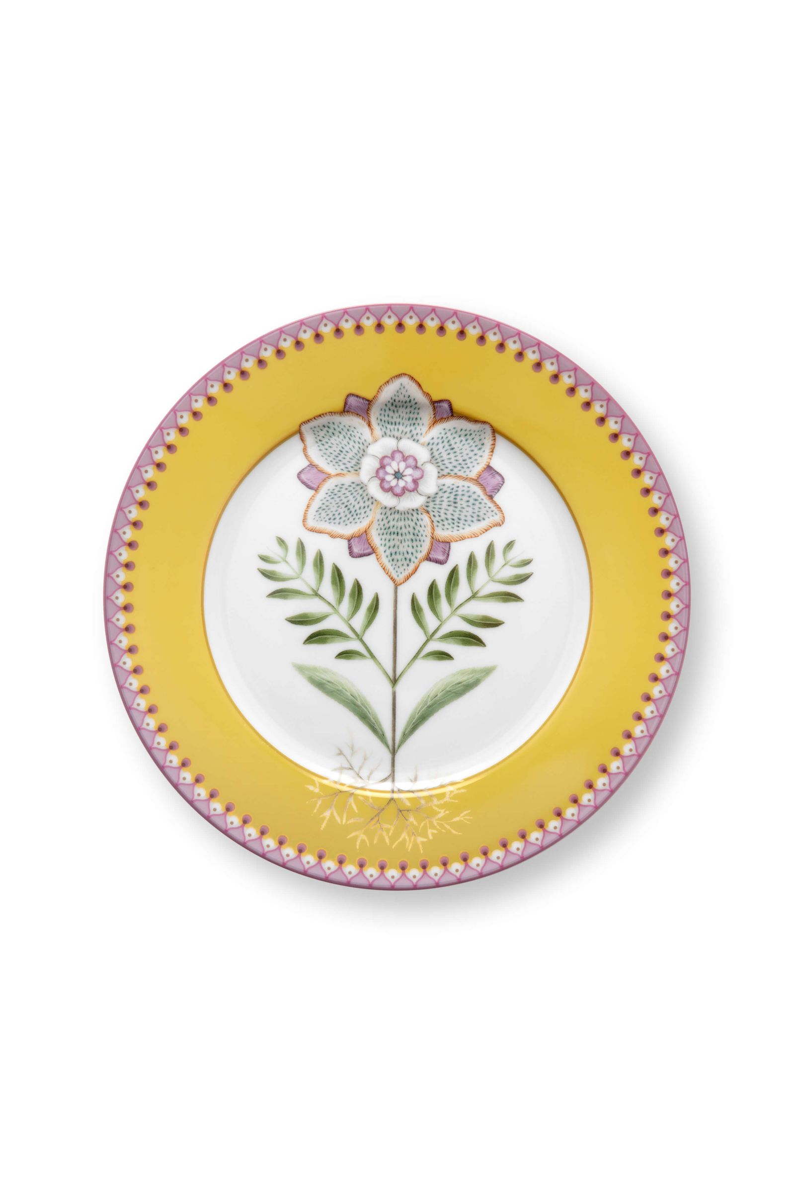 Breakfast Plate Lily&Lotus Yellow 21cm