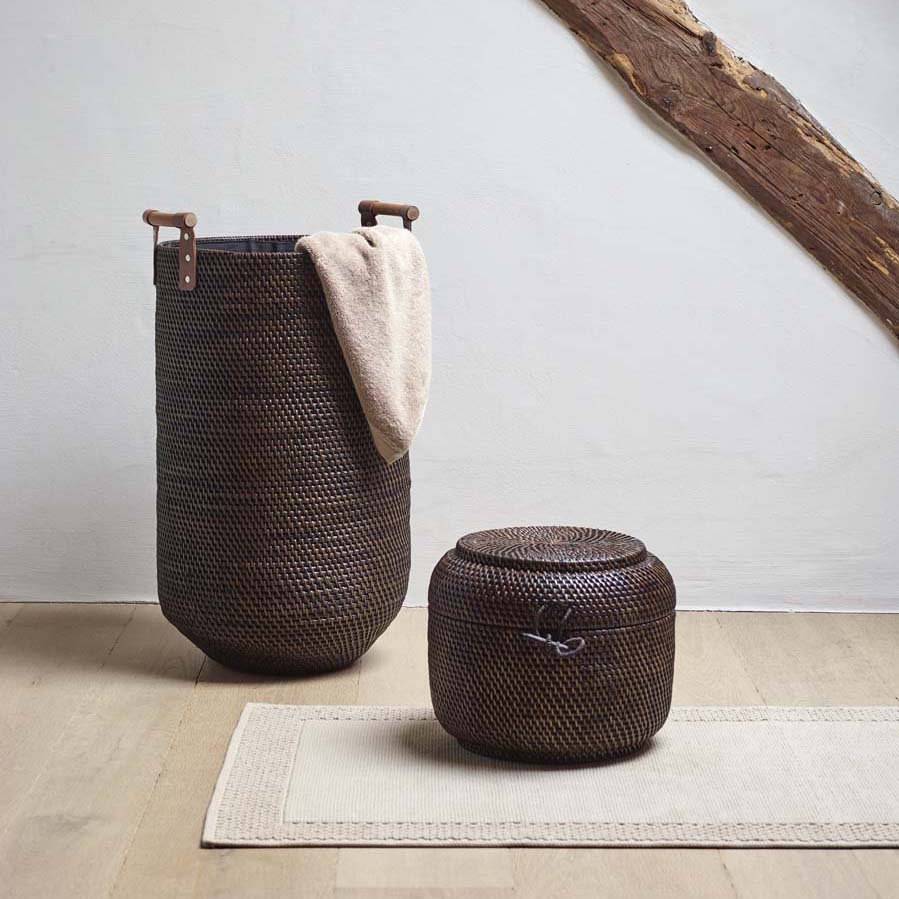 Aquanova Cino Opbergmand Ø 30 cm - Pecan