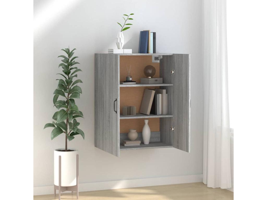 Armario colgante madera de ingeniería gris Cozovis 69 - 5x34x90 cm