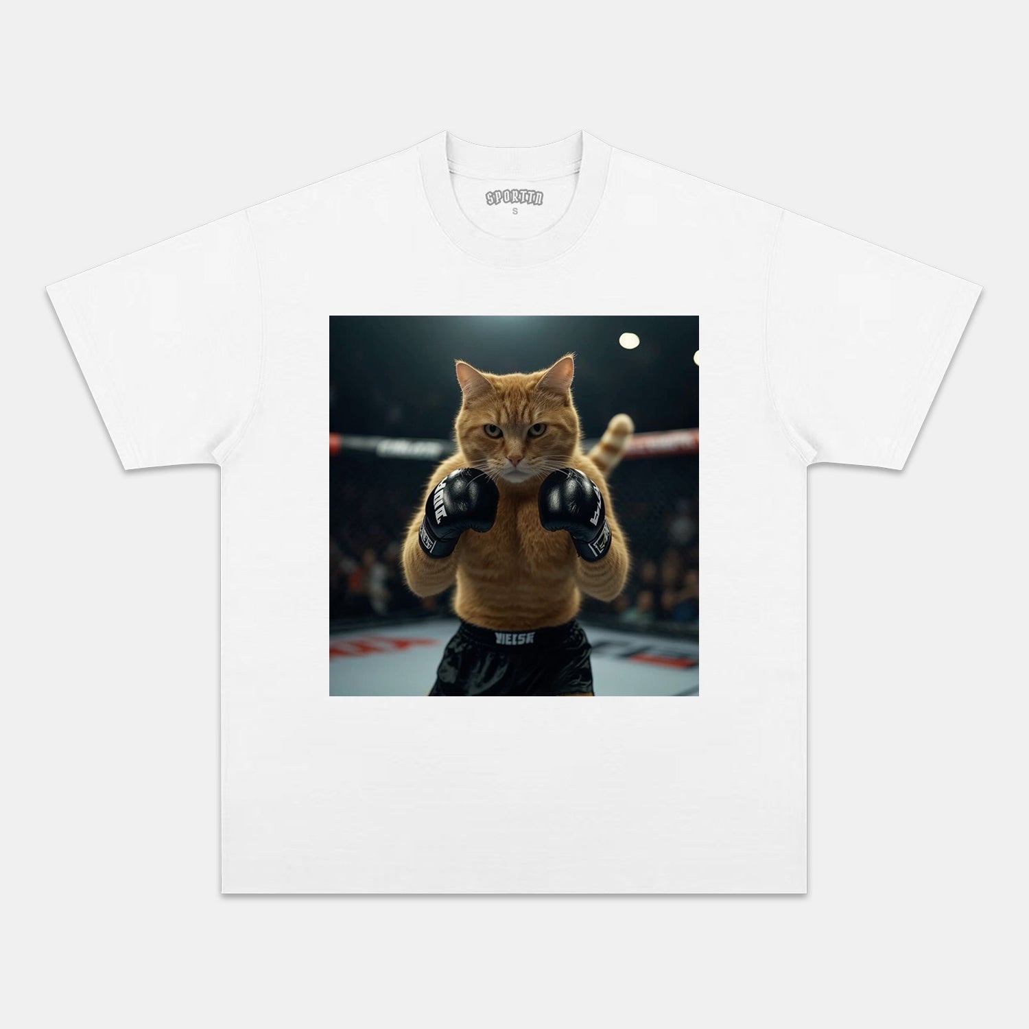 UFC FIGHTER CAT TEE