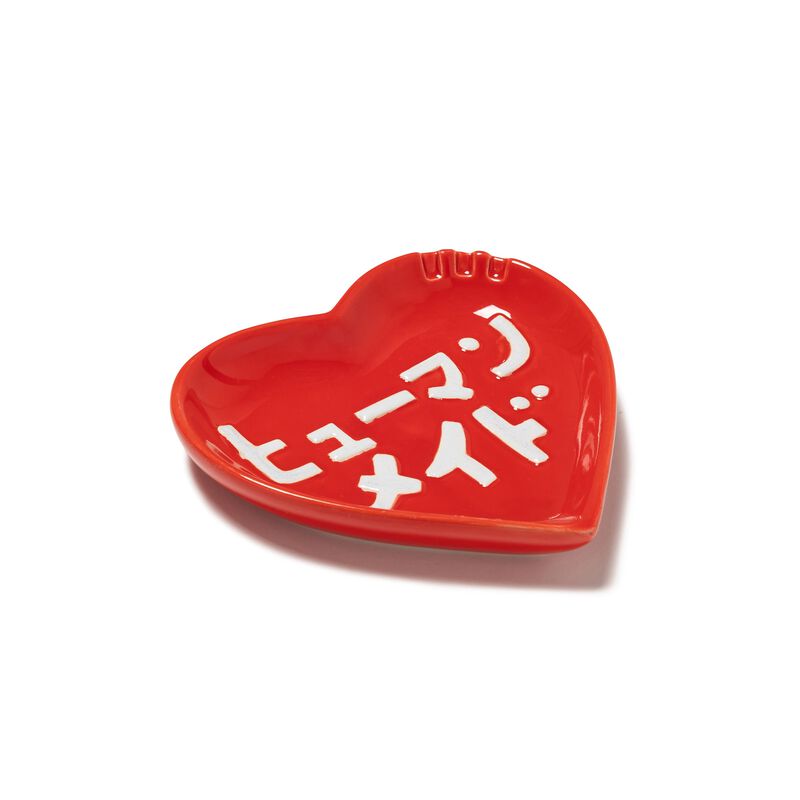 HUMAN MADE KEIKO SOOTOME HEART CERAMIC TRAY