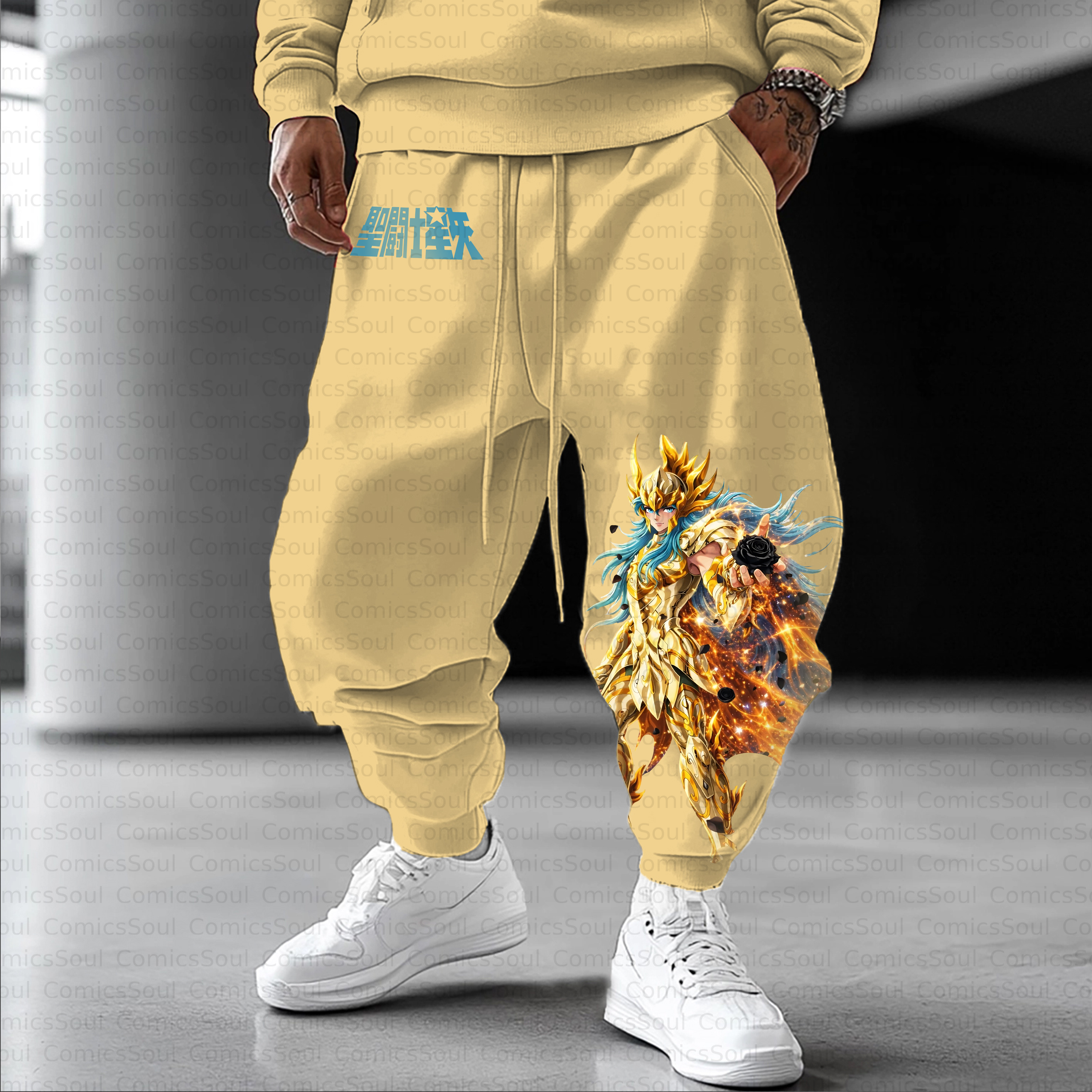 Unisex Casual Anime Streetwear Pant