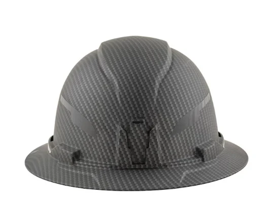 Klein KARBN Pattern, Non-Vented Full Brim Hardhat #60345 - KTF Painting Interior Exterior