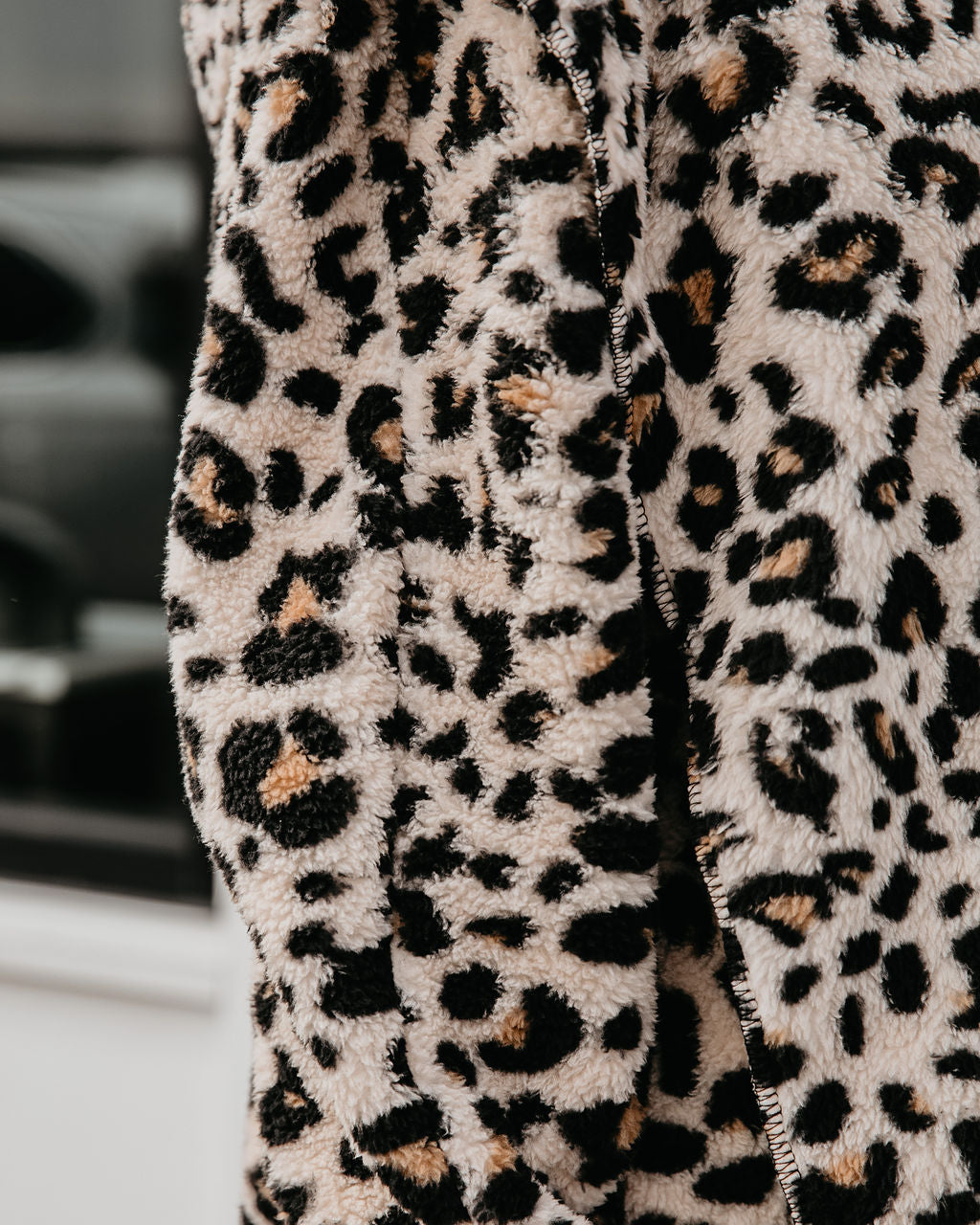 Nine Lives Pocketed Leopard Cardigan - Se7enfashion