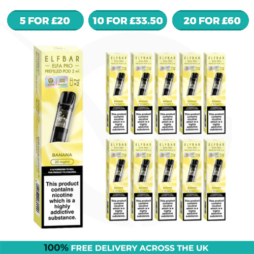 elfbar elfa pro prefilled pods ELF BAR Elfa Pro Tropical Fruit Prefilled Pod