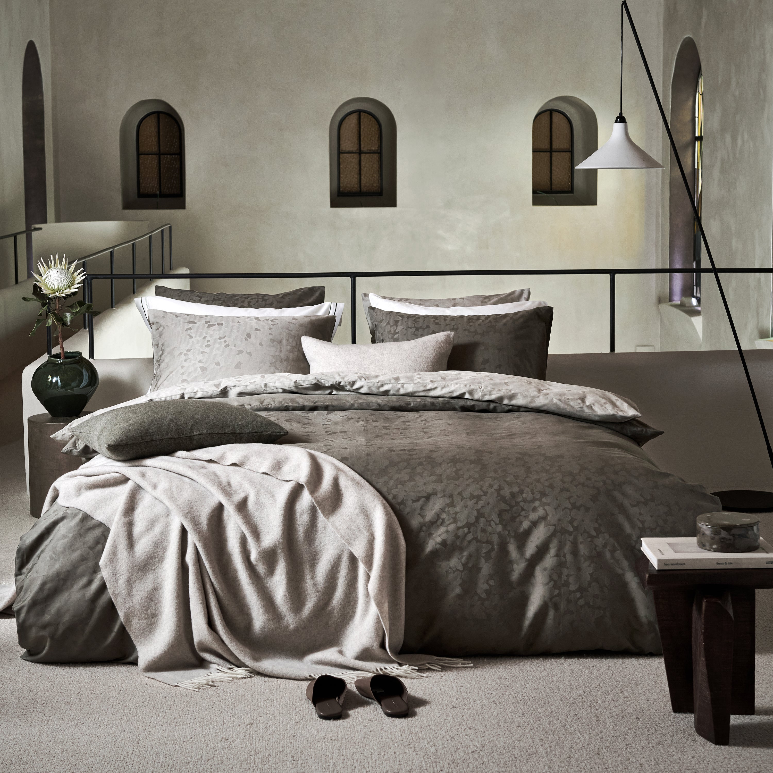 Vandyck Purity Sanremo Dekbedovertrek 200 x 200/220 cm - Salie