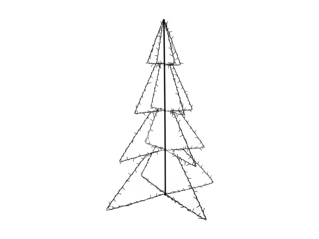 Árbol de Navidad 240 LED interior/exterior 115x150 cm