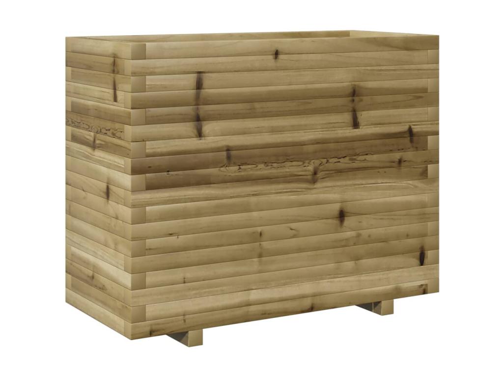 Decoratodo madera de pino impregnada 90x40x72,5 cm