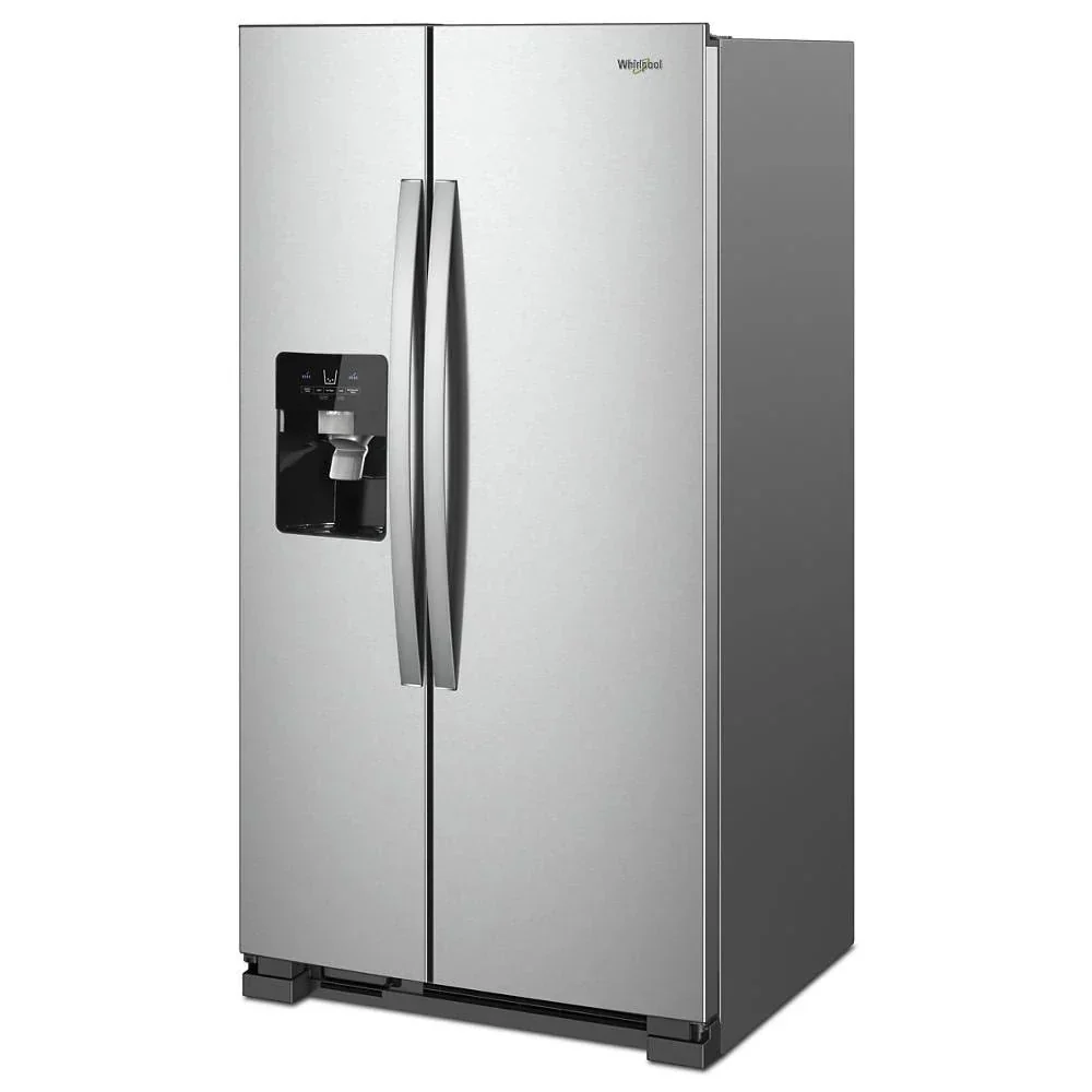 36-inch wide side-by-side refrigerator C 24 cubic feet stainless steel