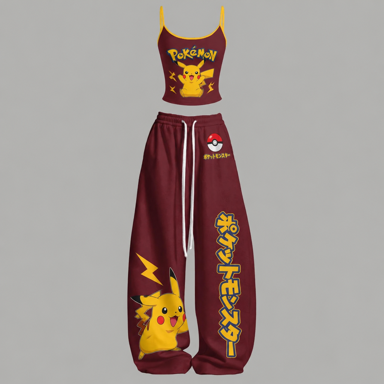 Pokémon Top & Elasticated Trousers Two-Piece Set