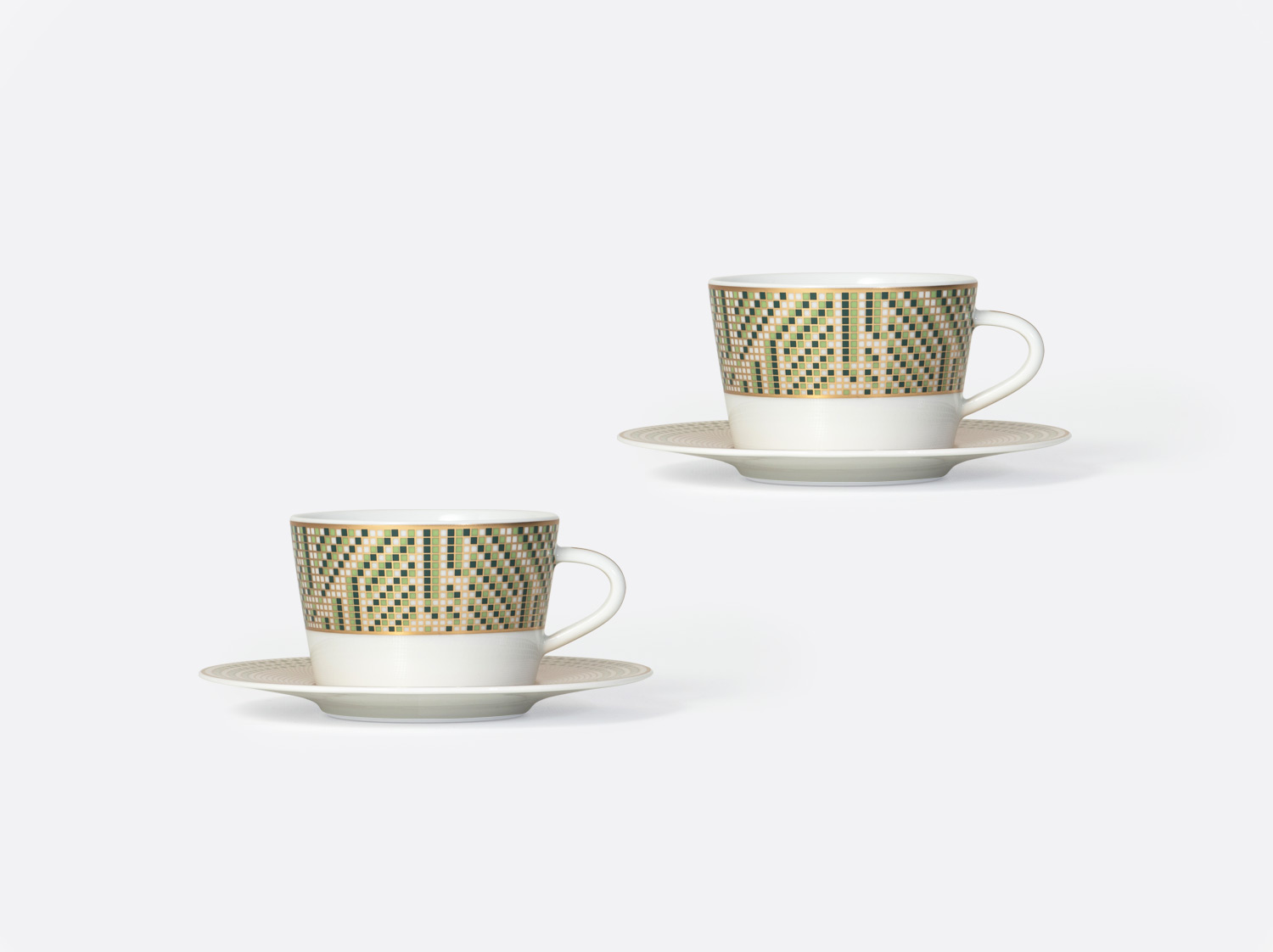 Coffret de tasses & soucoupes thé 15 cl