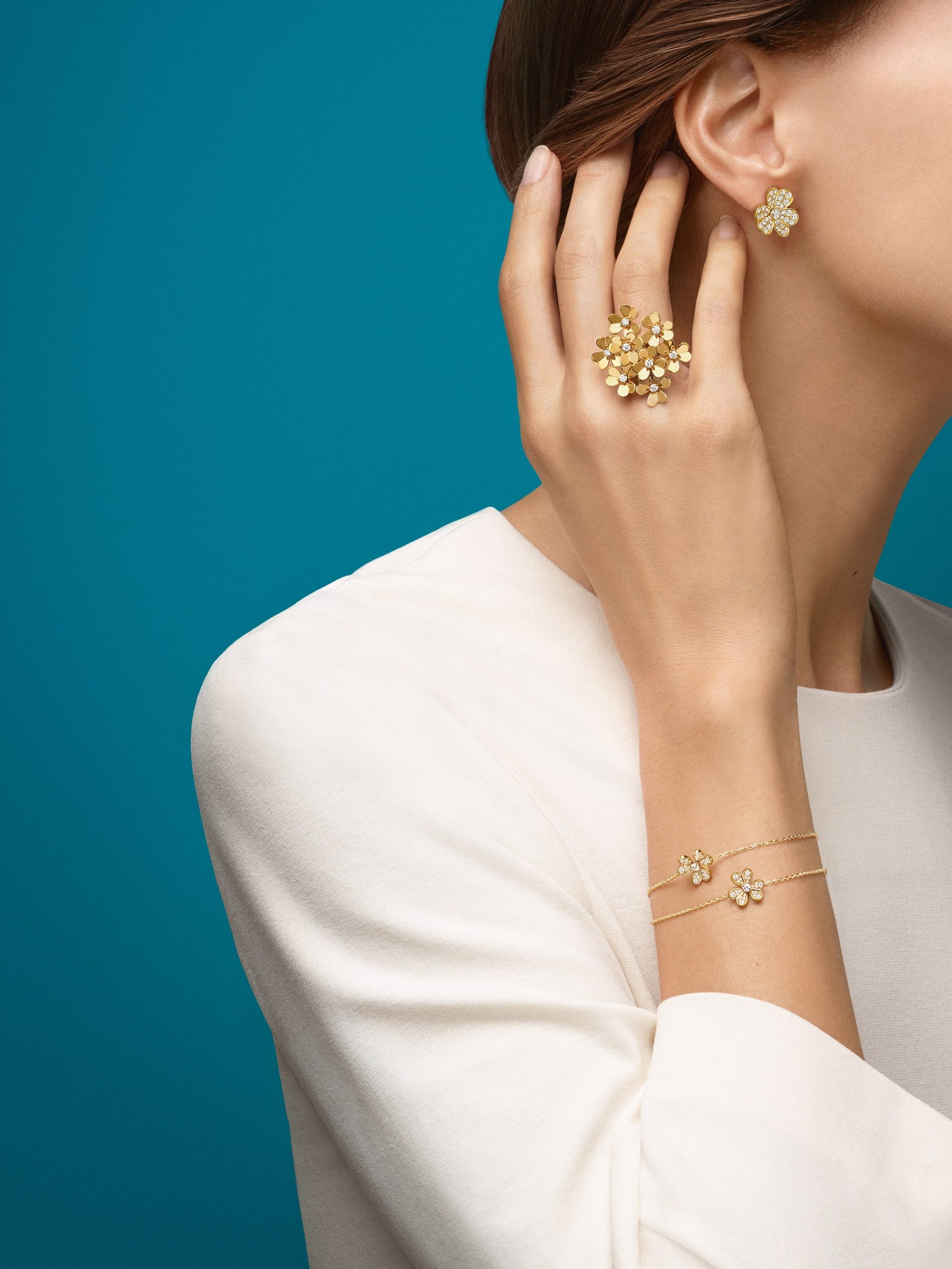 Replicate Frivole ring, 8 flowers(1:1 replica) - Original Replica Club