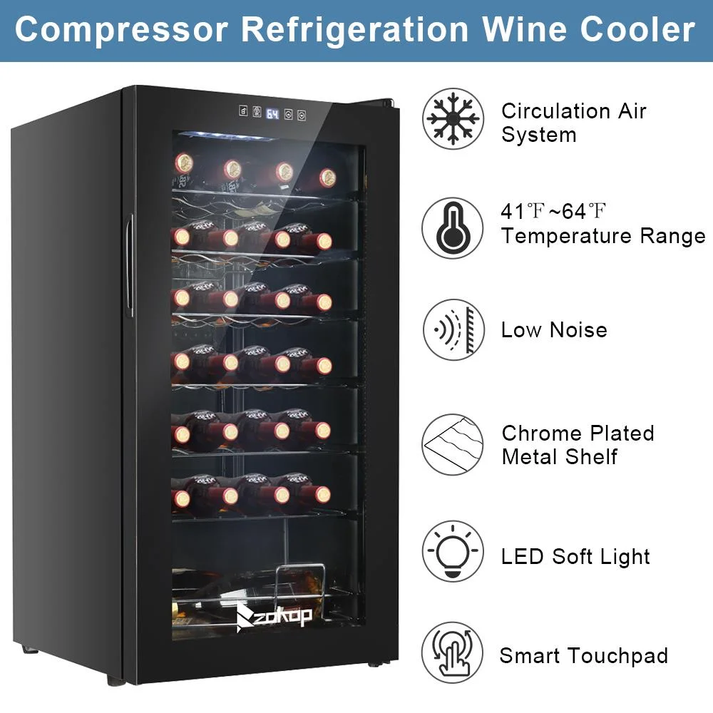 Ktaxon 18 Bottle Compressor Wine Cooler Freestanding Wine Fridge, Fast Cooling, Low Noise - Image 61