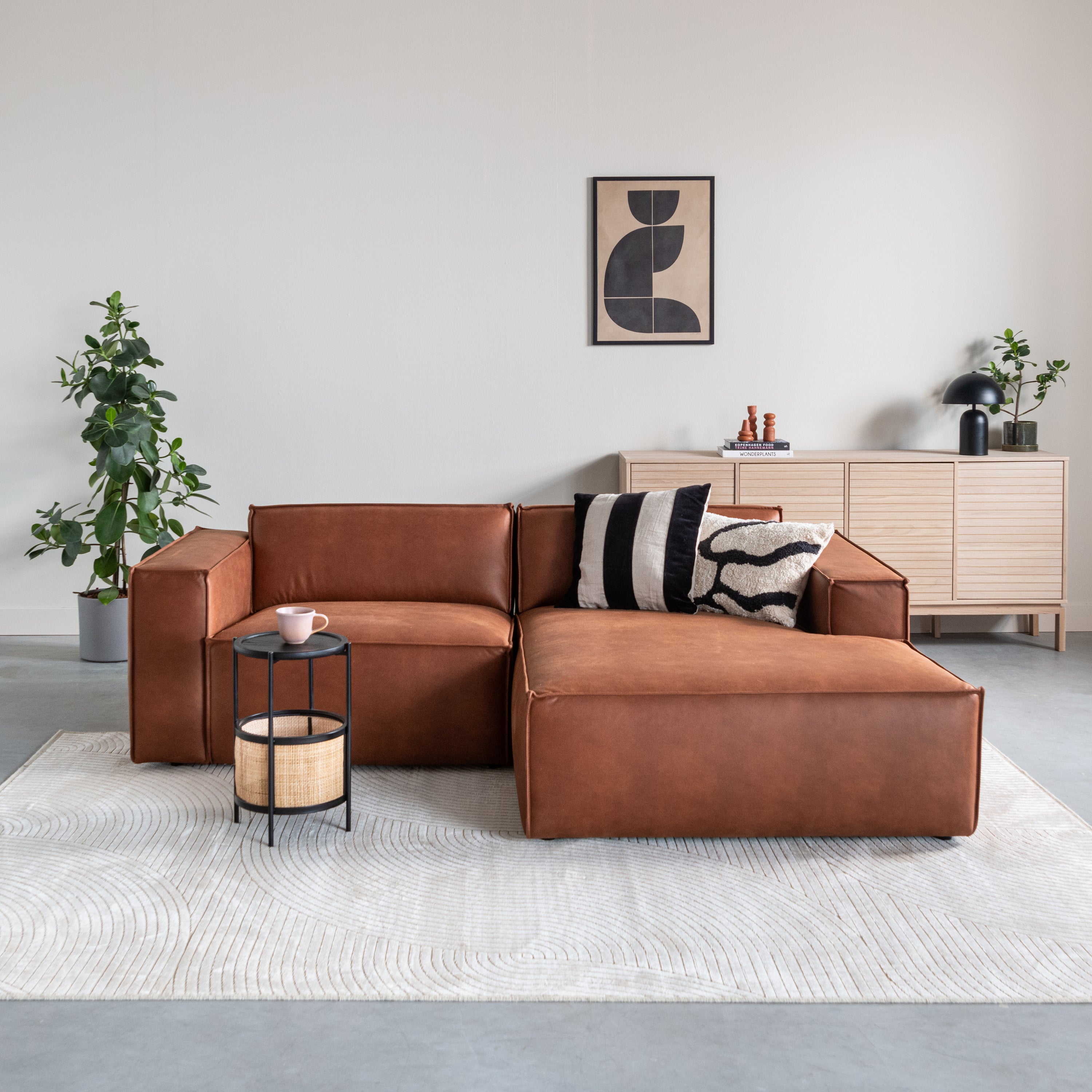 Blokker Flat Vloerkleed 200 x 300 cm - Beige
