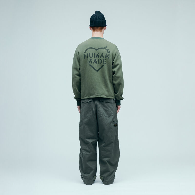 HUMAN MADE MILITARY CARDIGAN