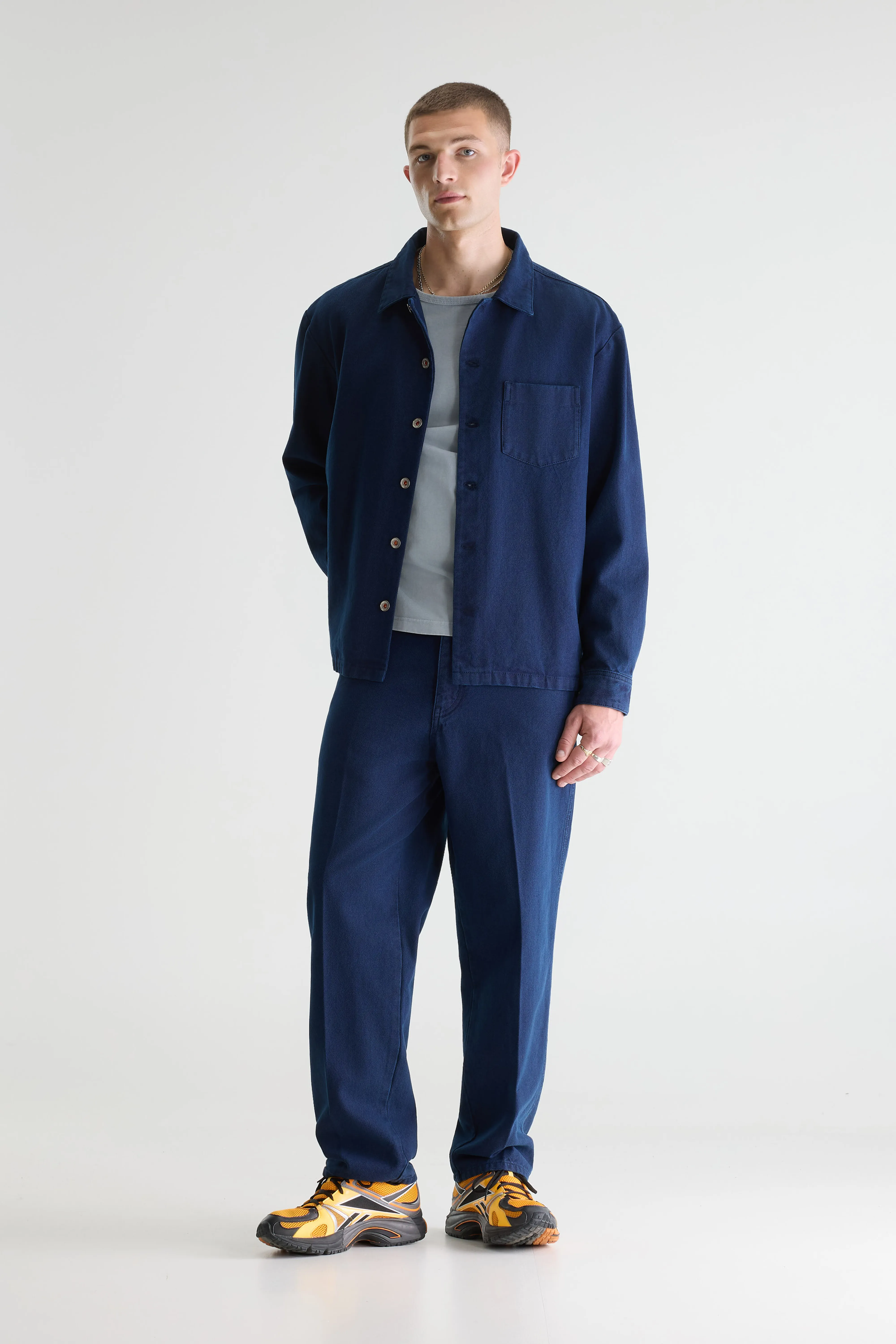 Bellerose Goney denim overshirt  (261 / M / INDIGO)