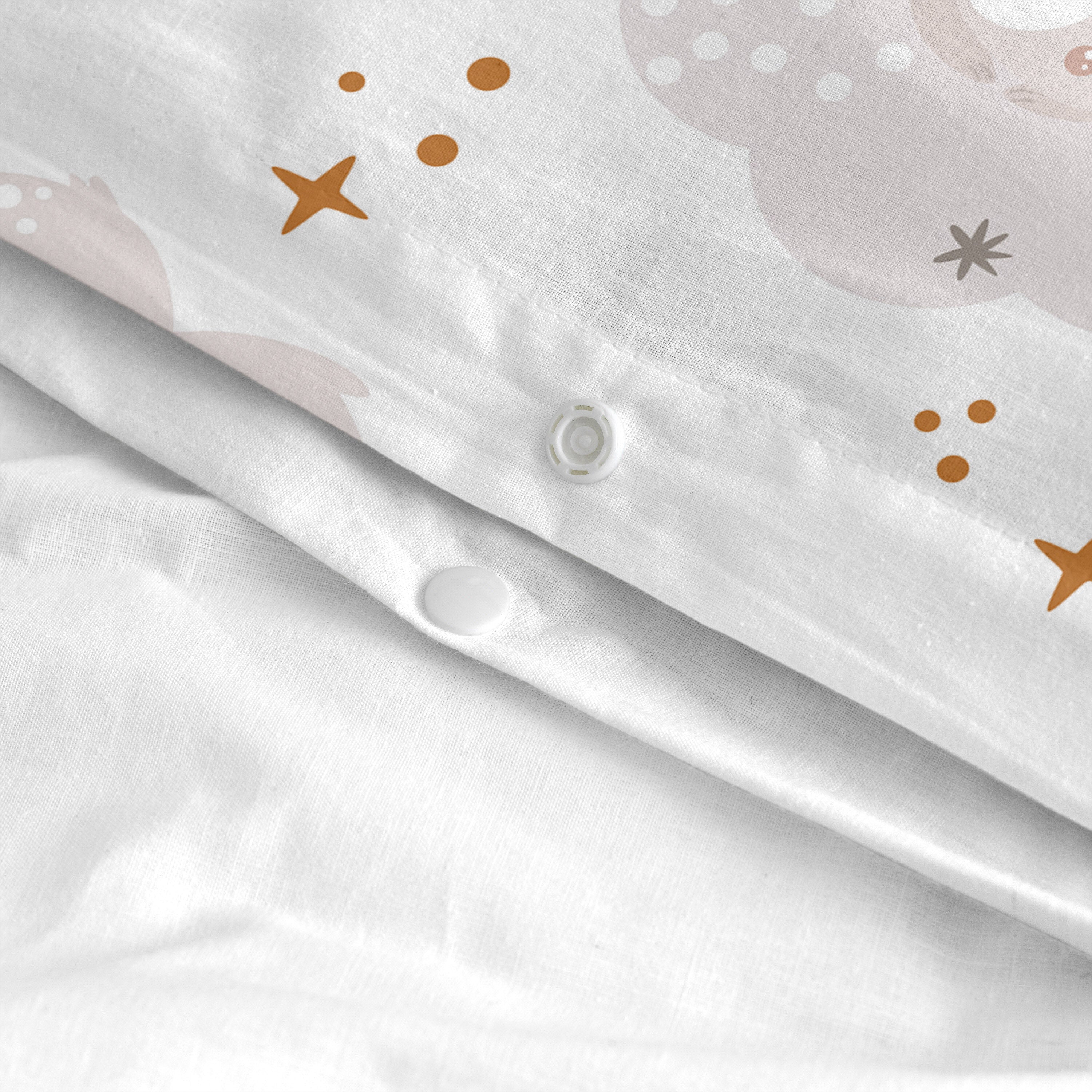 Baby koala Dekbedovertrek 2-delig Moshi Moshi, Veelkleurig, 100% katoe