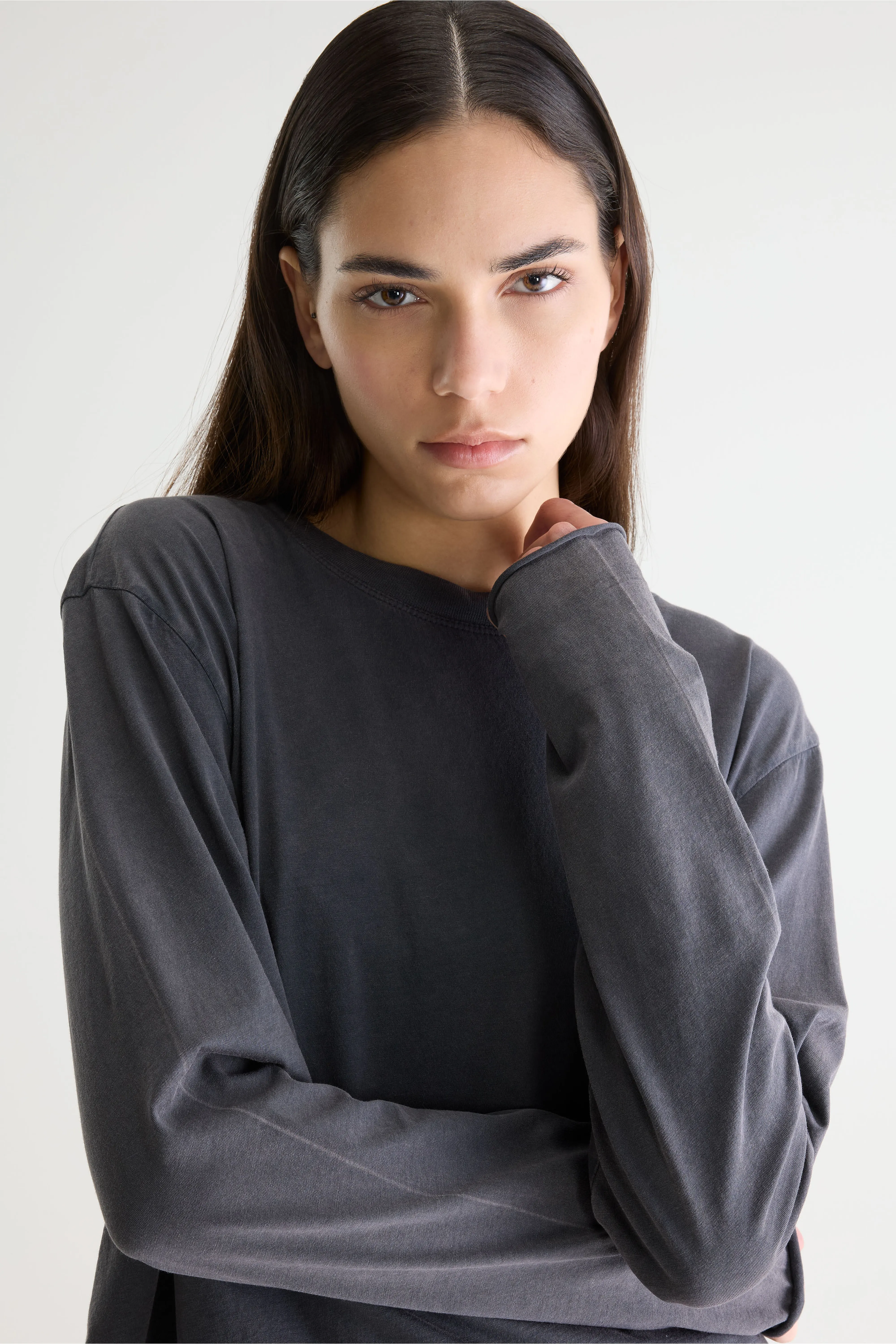 Bellerose Fercy long-sleeve t-shirt (261 / W / BLACK BEAUTY)