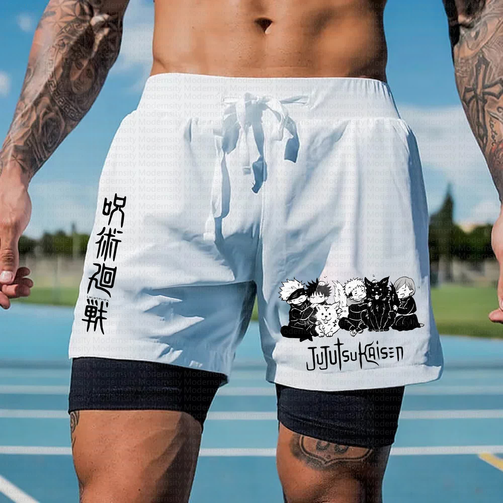 Unisex Casual Anime Streetwear Shorts 丨Comicssoul