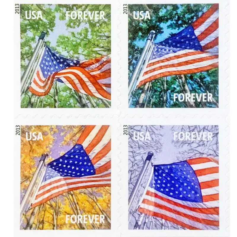 2013 U.S. Flag Forever Stamps - First-Class Postage Sheet(25 Sheet of (500 Pcs))