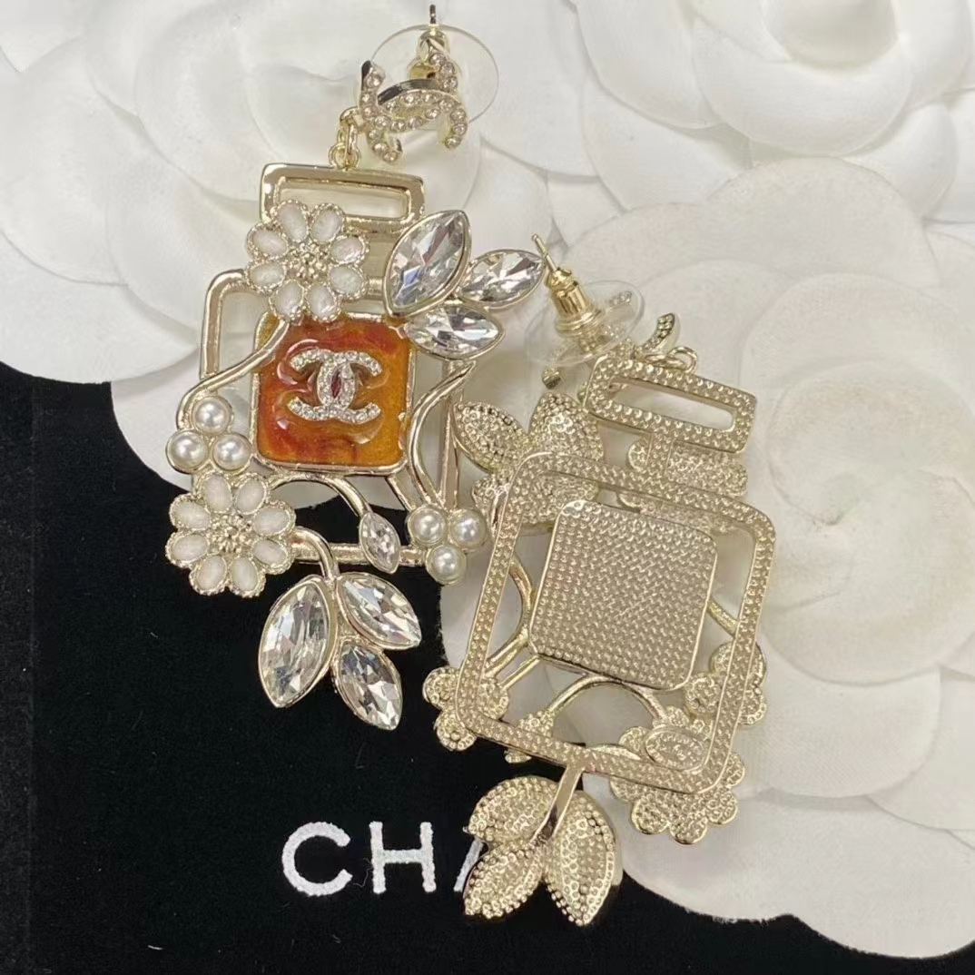 Chanel Vintage Blooming Flowers Earrings - Original Replica Club