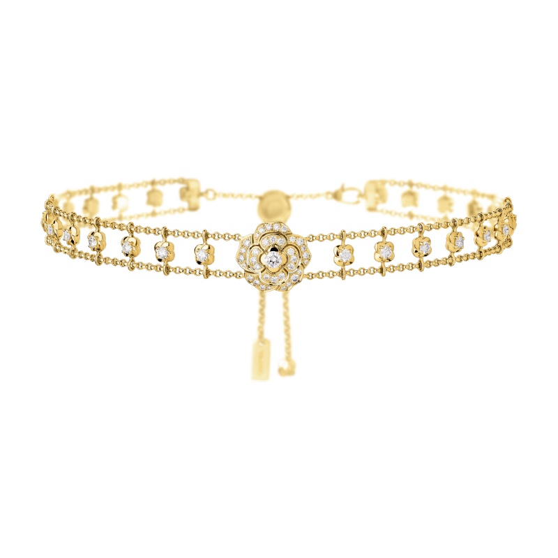 Replicate Bouton de Camélia choker(1:1 replica) - Original Replica Club
