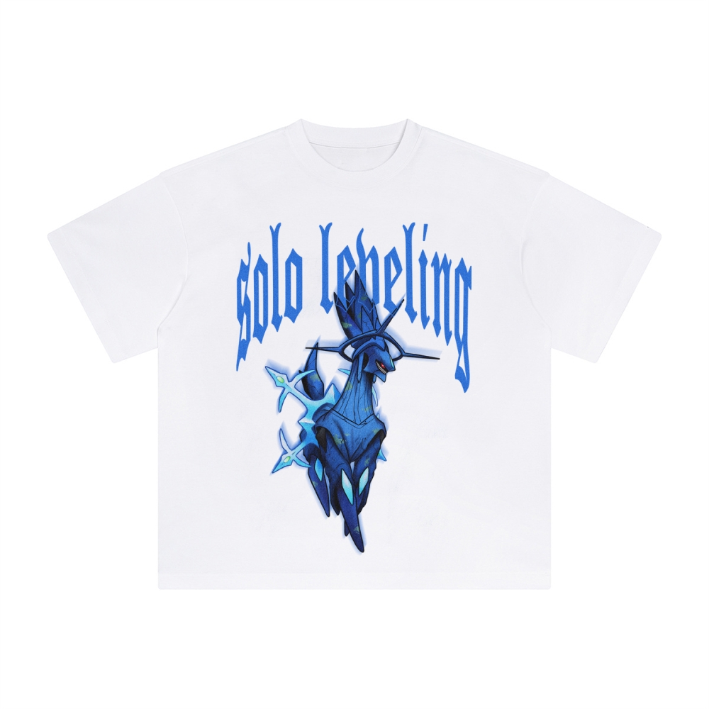 Unisex Anime Inspired Washed  Vintage T-Shirt