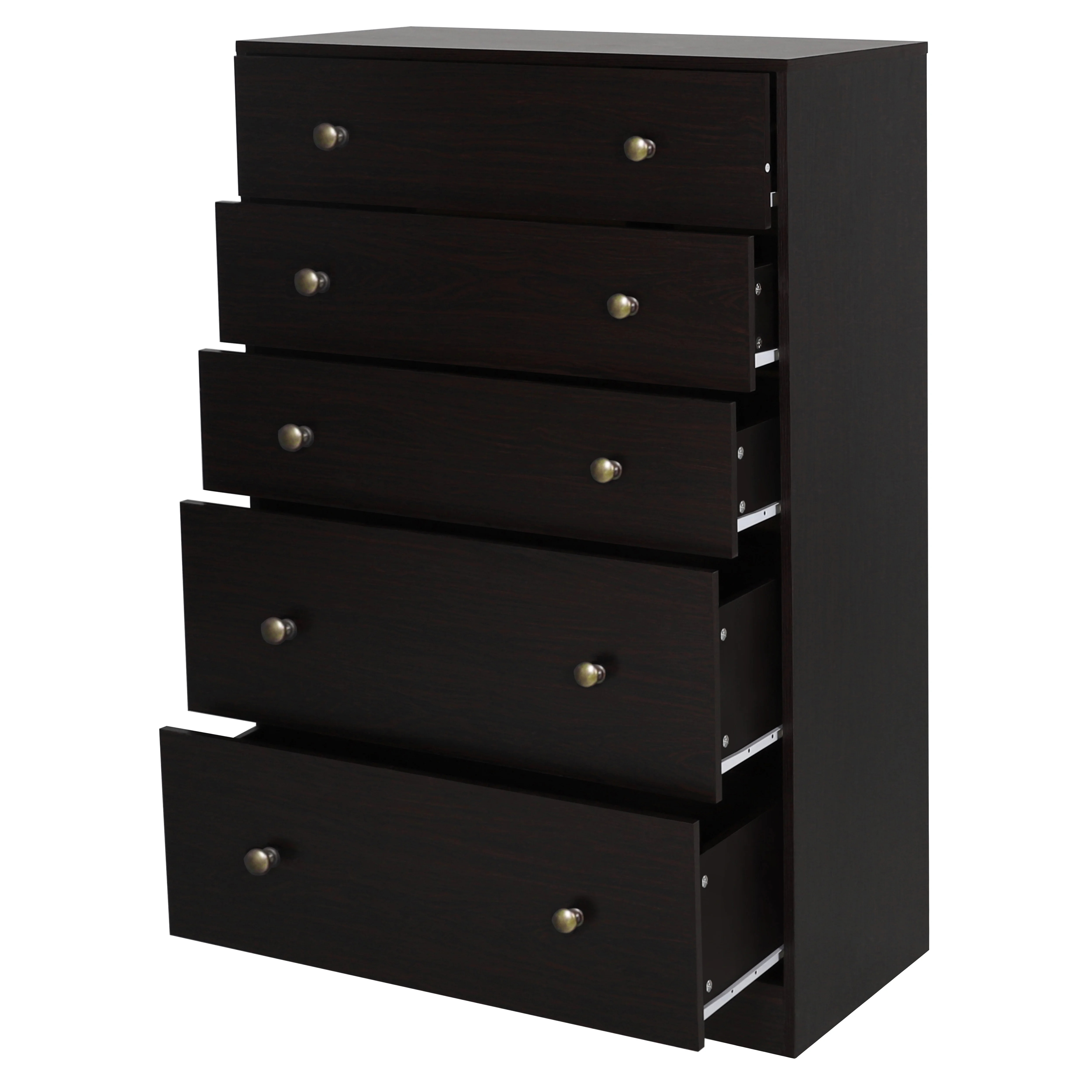 VEIKOUS Oversized 5-Drawer Dresser Chest, Large Storage Dresser for Bedroom Storage, Oak - Image 58