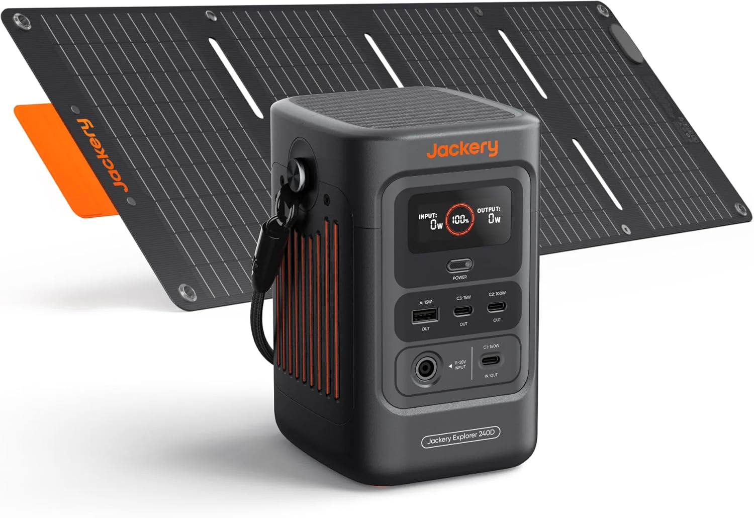 Jackery Portable Power Station Explorer 300 293Wh Backup Lithium Battery Solar Generator