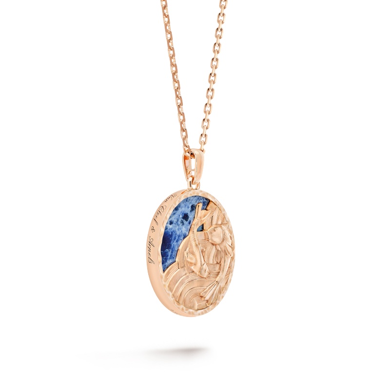 Replicate Zodiaque long necklace Piscium (Pisces)(1:1 replica) - Original Replica Club