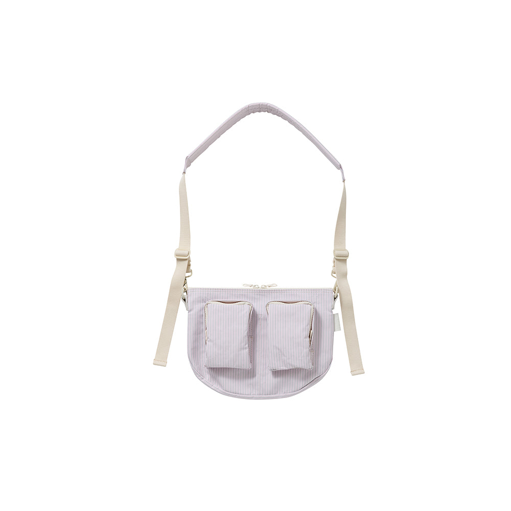 Amiacalva - Sac Bodybag S - Rose Rayé