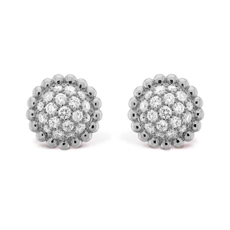 Replicate Perlée diamonds earrings(1:1 replica) - Original Replica Club