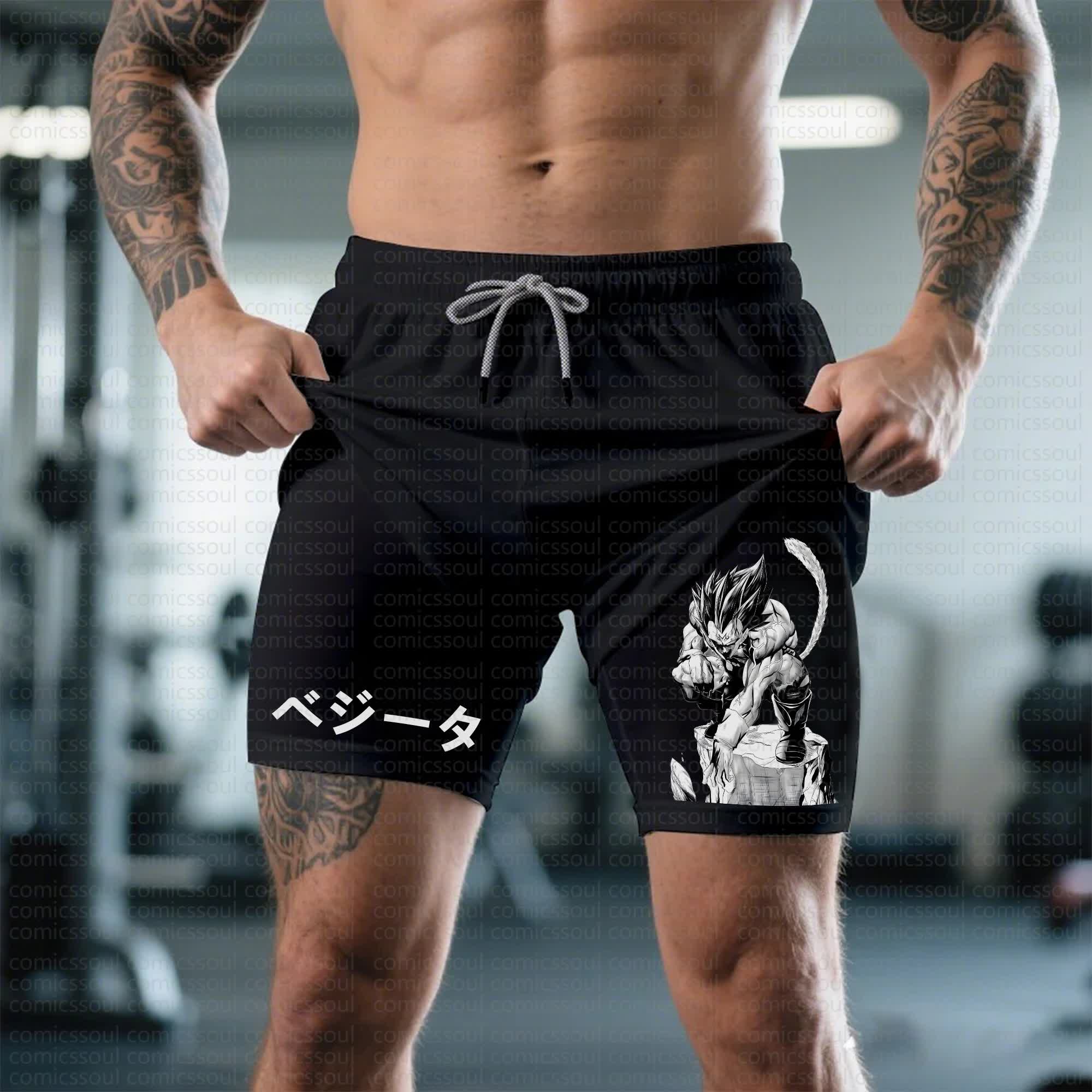 Unisex  “Comicssoul” Casual Anime Streetwear Shorts