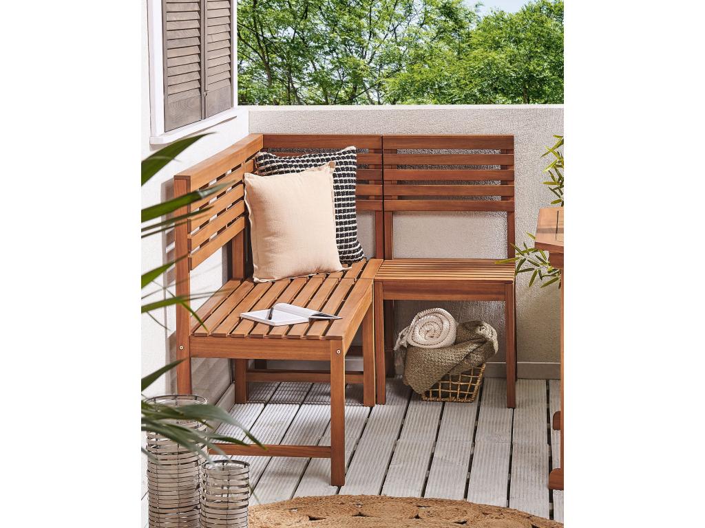 Sillón modular de jardín Cozovis Madera de acacia Madera