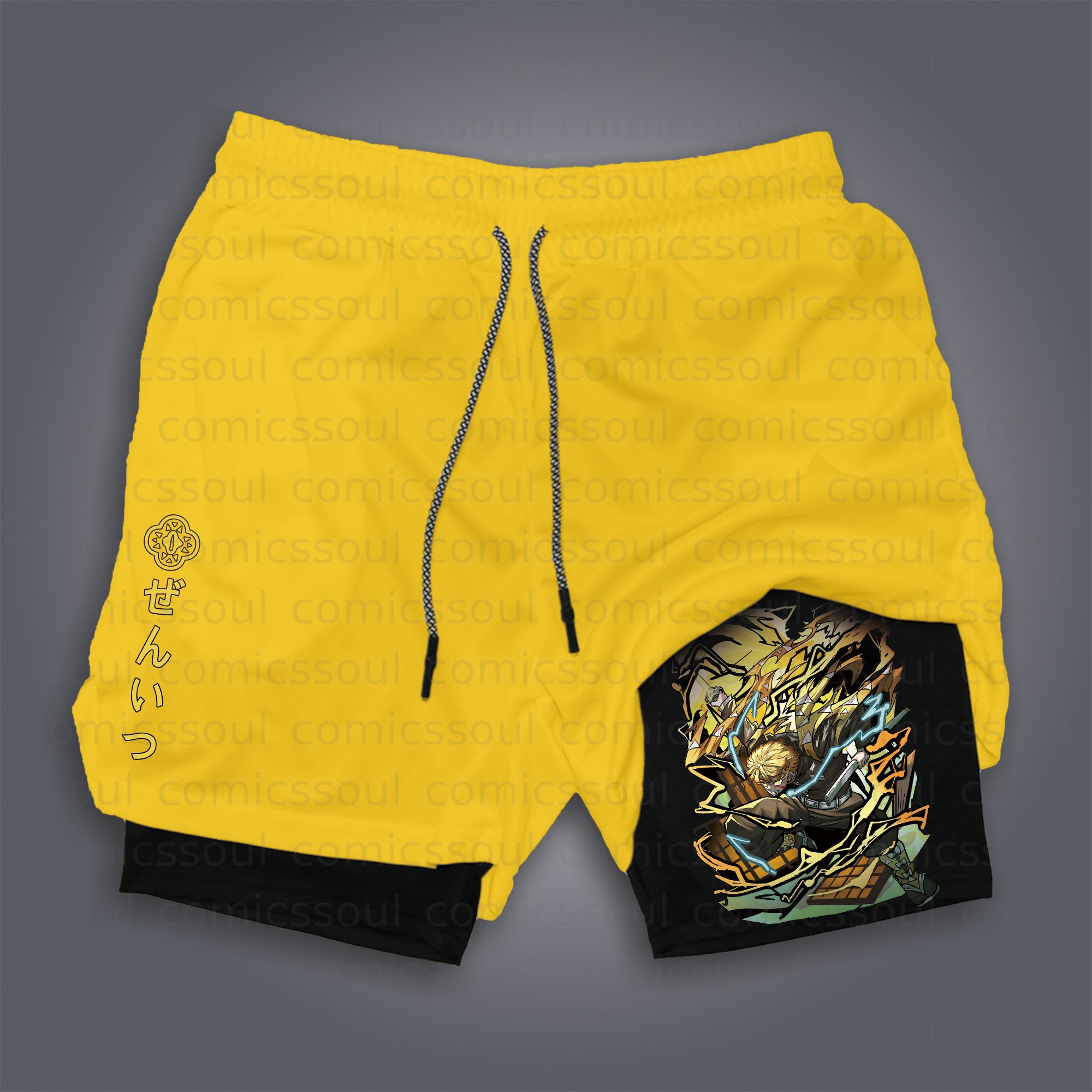 Unisex Casual Anime Streetwear Shorts