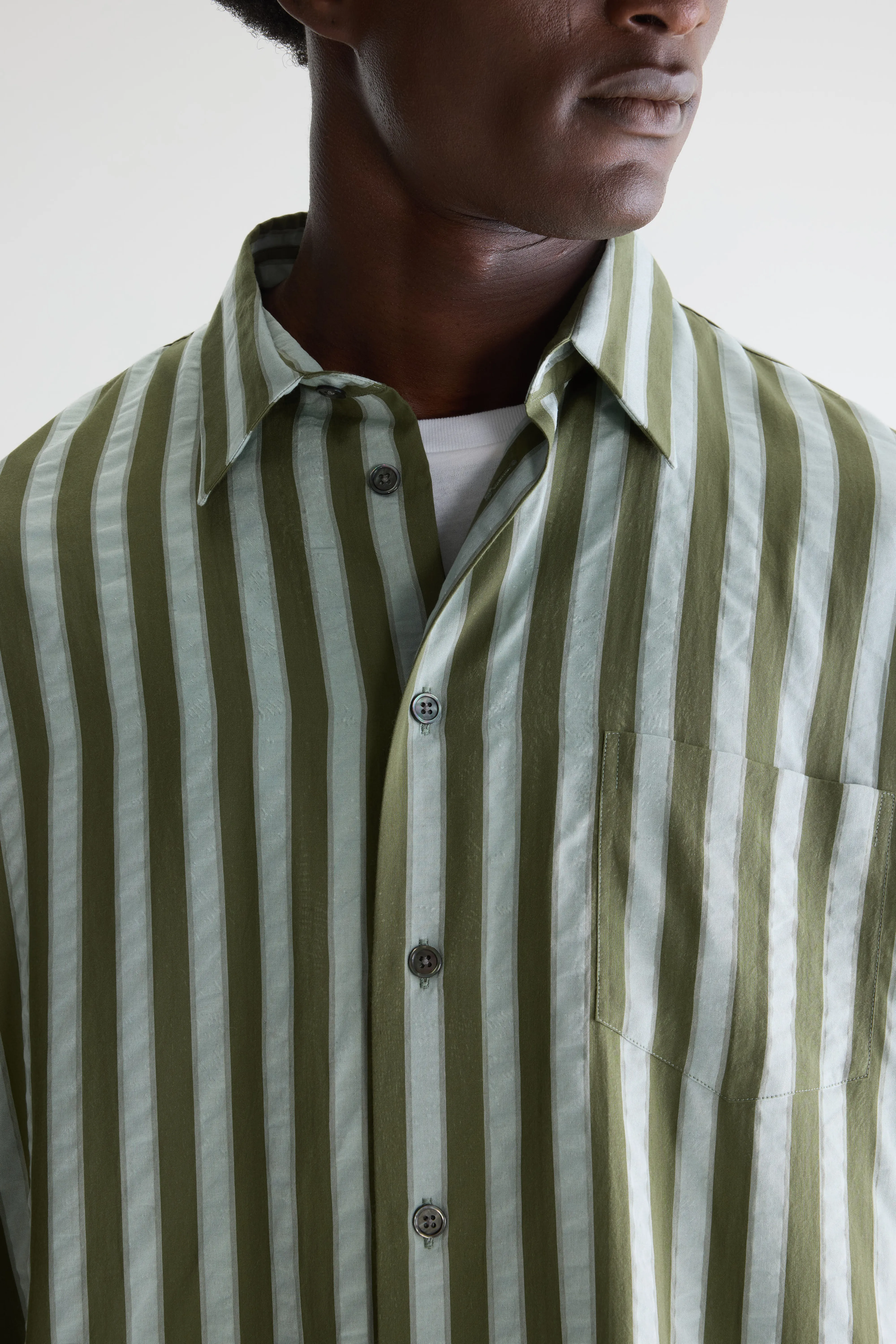Bellerose Jops relaxed shirt  (261 / M / STRIPE D)