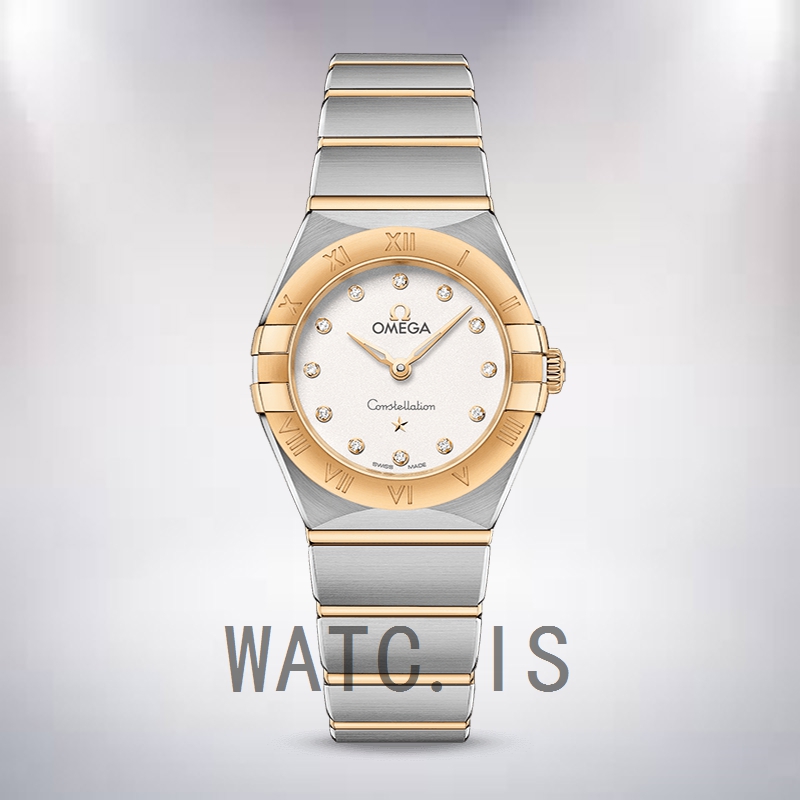 Omega Constellation 27mm 131.20.25.60.52.002 Ladies Quartz Silver-tone