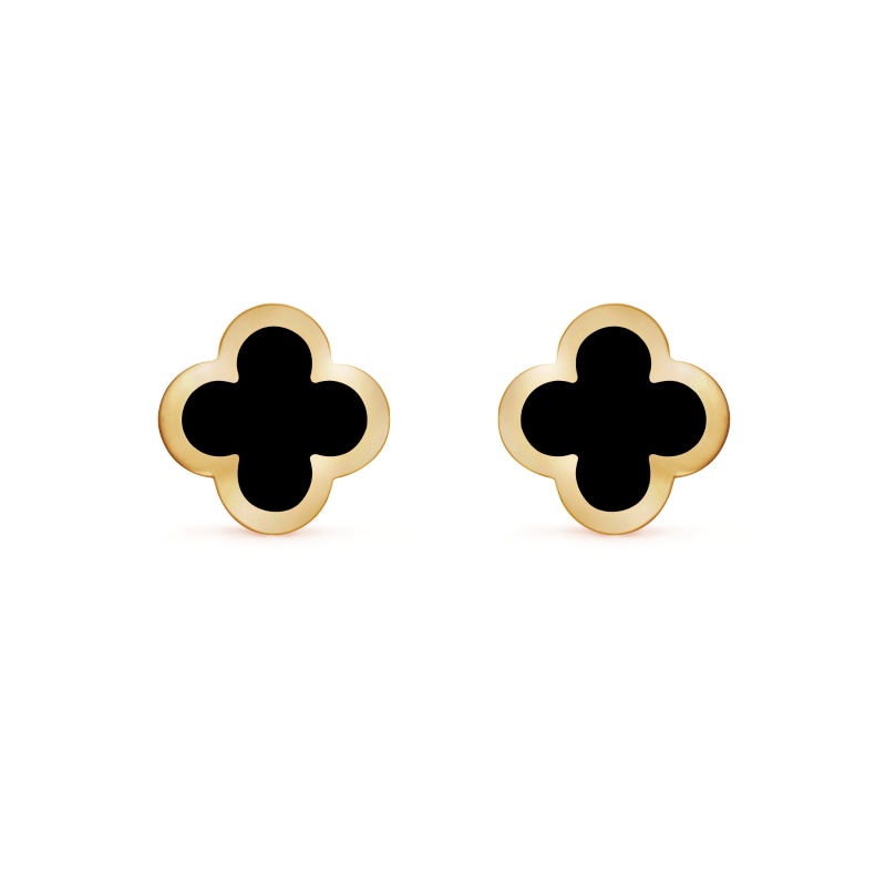 Replicate Pure Alhambra earstuds(1:1 replica) - Original Replica Club