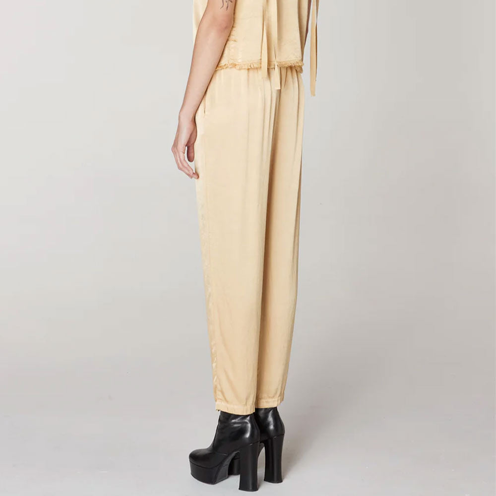 Raquel Allegra - Pantalon Fez - Jaune