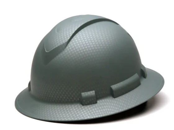 Pyramex Ridgeline Full Brim Hard Hat Graphite - KTF Painting Interior Exterior