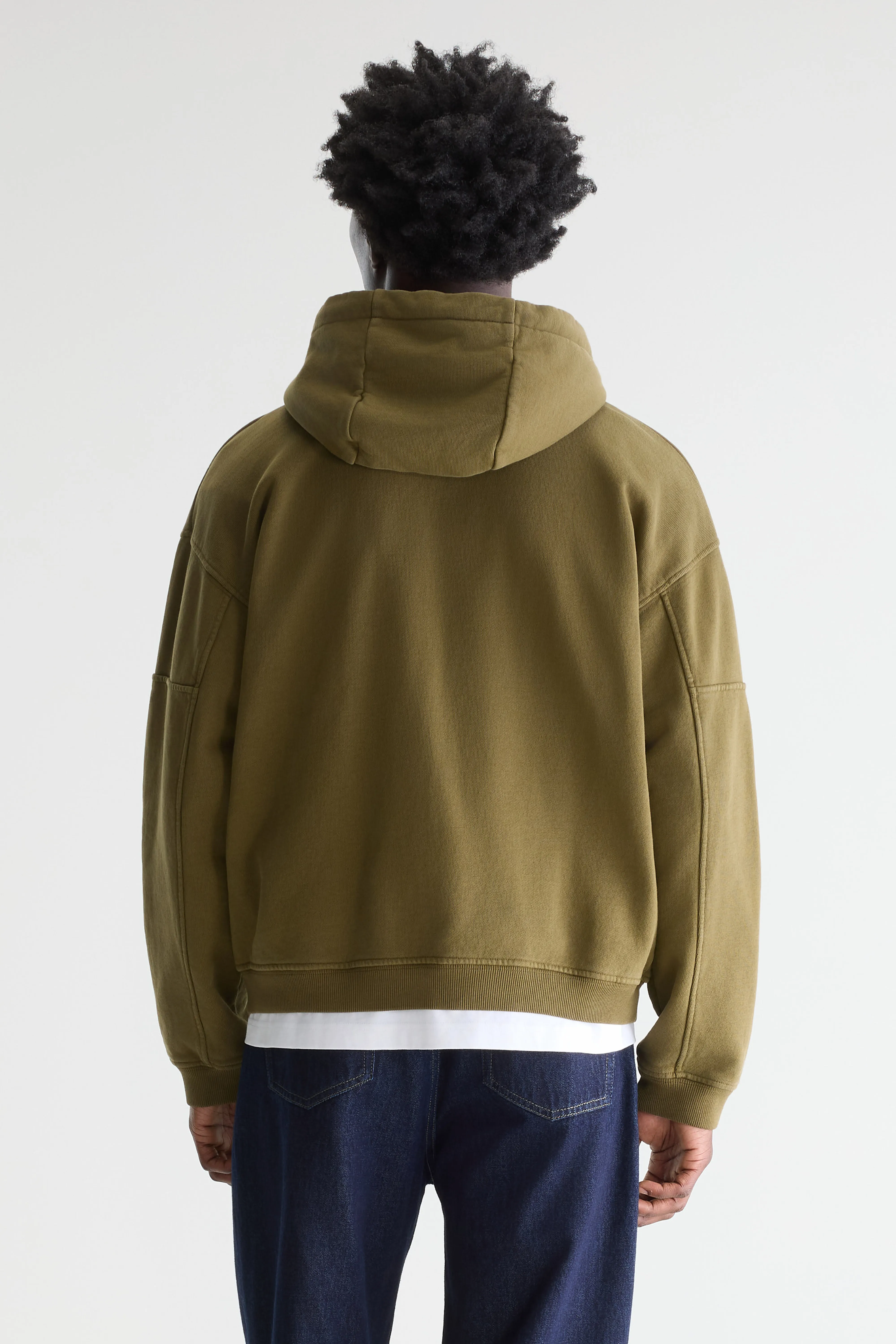 Bellerose Falkop hoodie (261 / M / MILITARY)