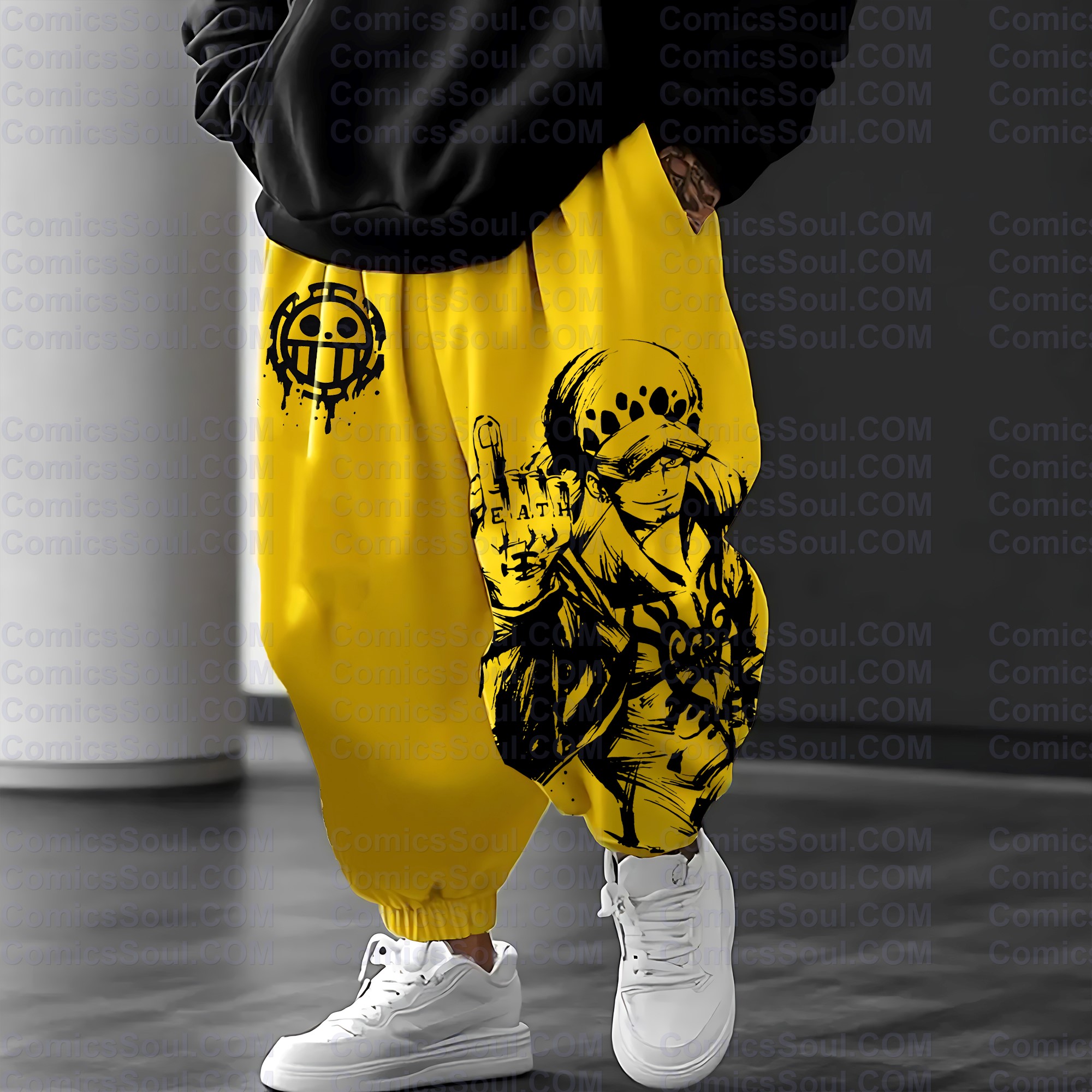 Top Seller Unisex Casual Anime Streetwear Pants TeeThreads Sustain the Scene with Custom Apparel